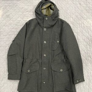 Todd Snyder + Private White, Wool Parka, Charcoal (Size M)